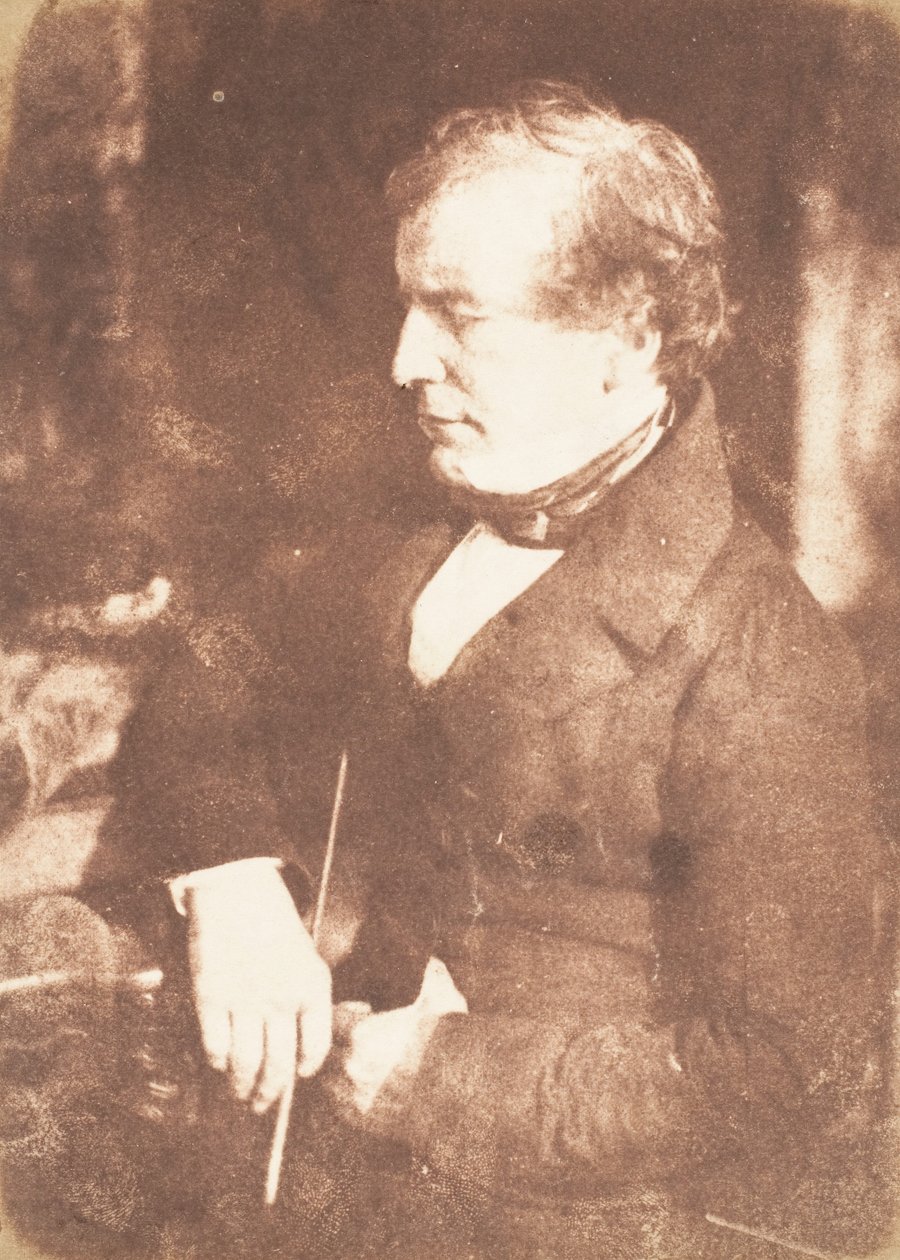 William Etty, 1843-47. Twórcy: David Octavius Hill, Robert Adamson, Hill & Adamson. autorstwa Hill and Adamson