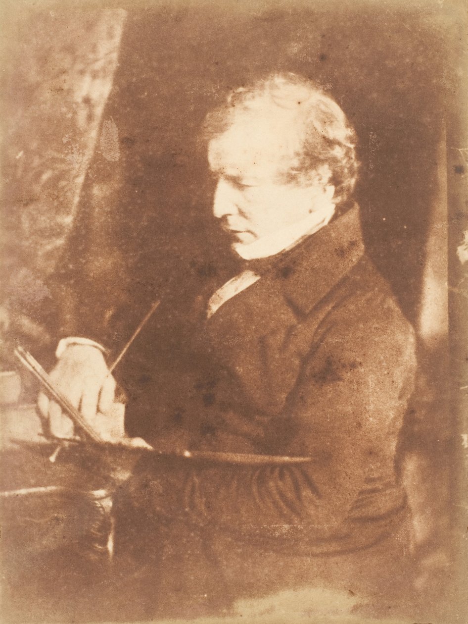 William Etty, RA, 1843-47. Twórcy: David Octavius Hill, Robert Adamson, Hill & Adamson. autorstwa Hill and Adamson
