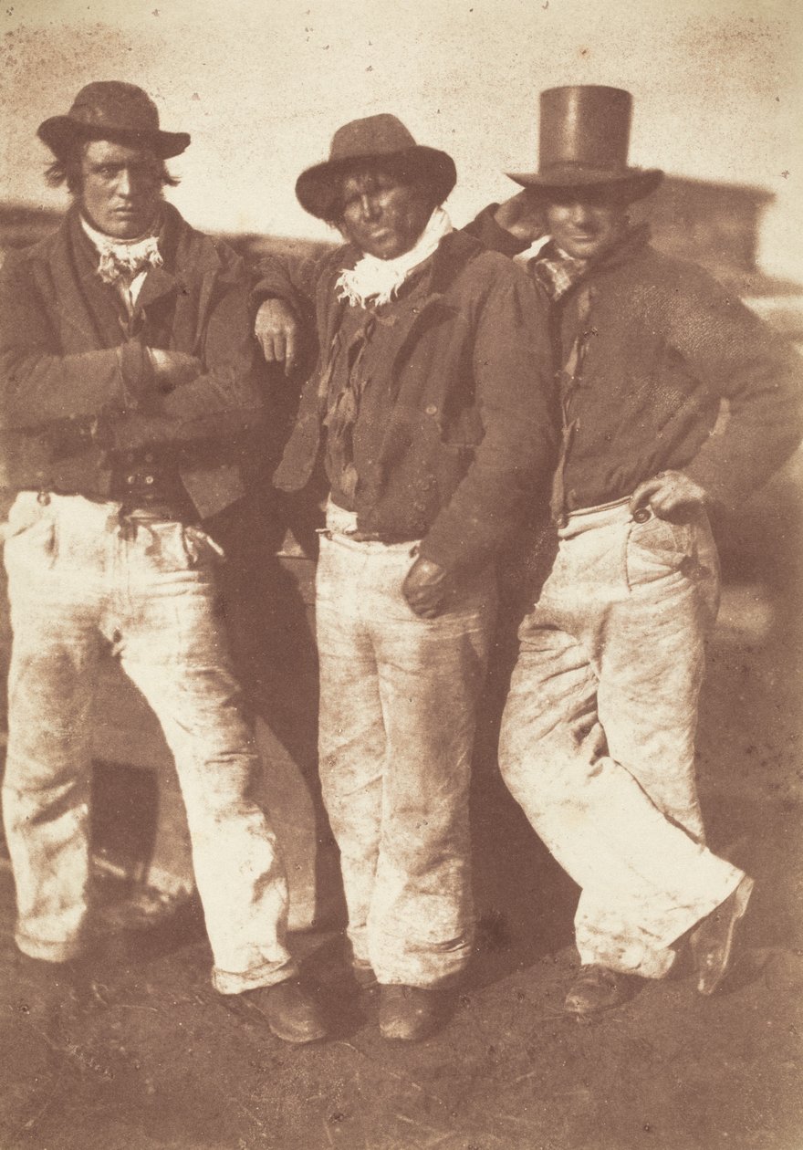 Alexander Rutherford, William Ramsay i John Linton, 1843-1847 (zdjęcie) autorstwa David Octavius Hill