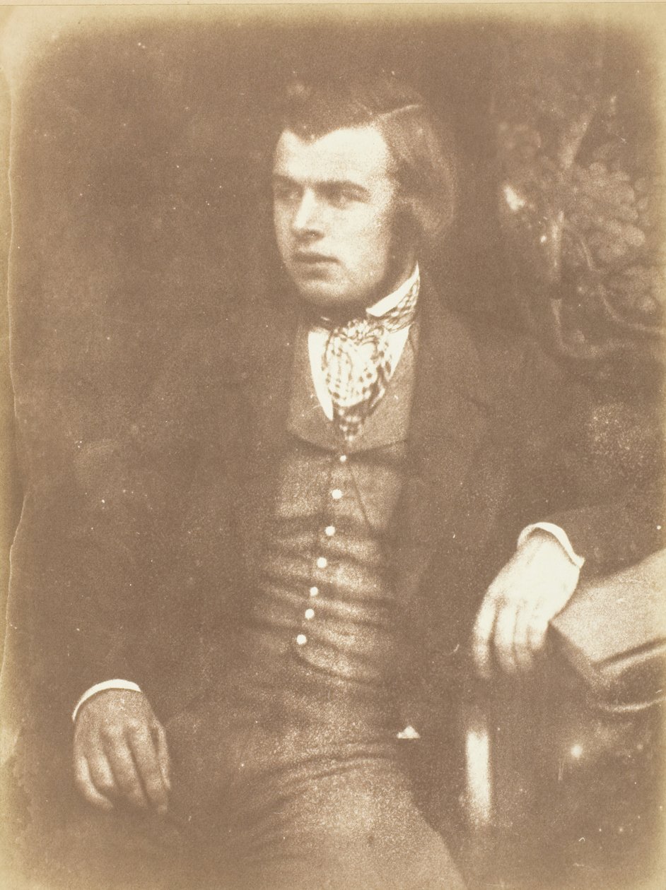 Pan Brodie, RSA, 25 sierpnia 1845, rzeźbiarz, mieszkał przy Cornwell St., 1845. autorstwa David Octavius Hill