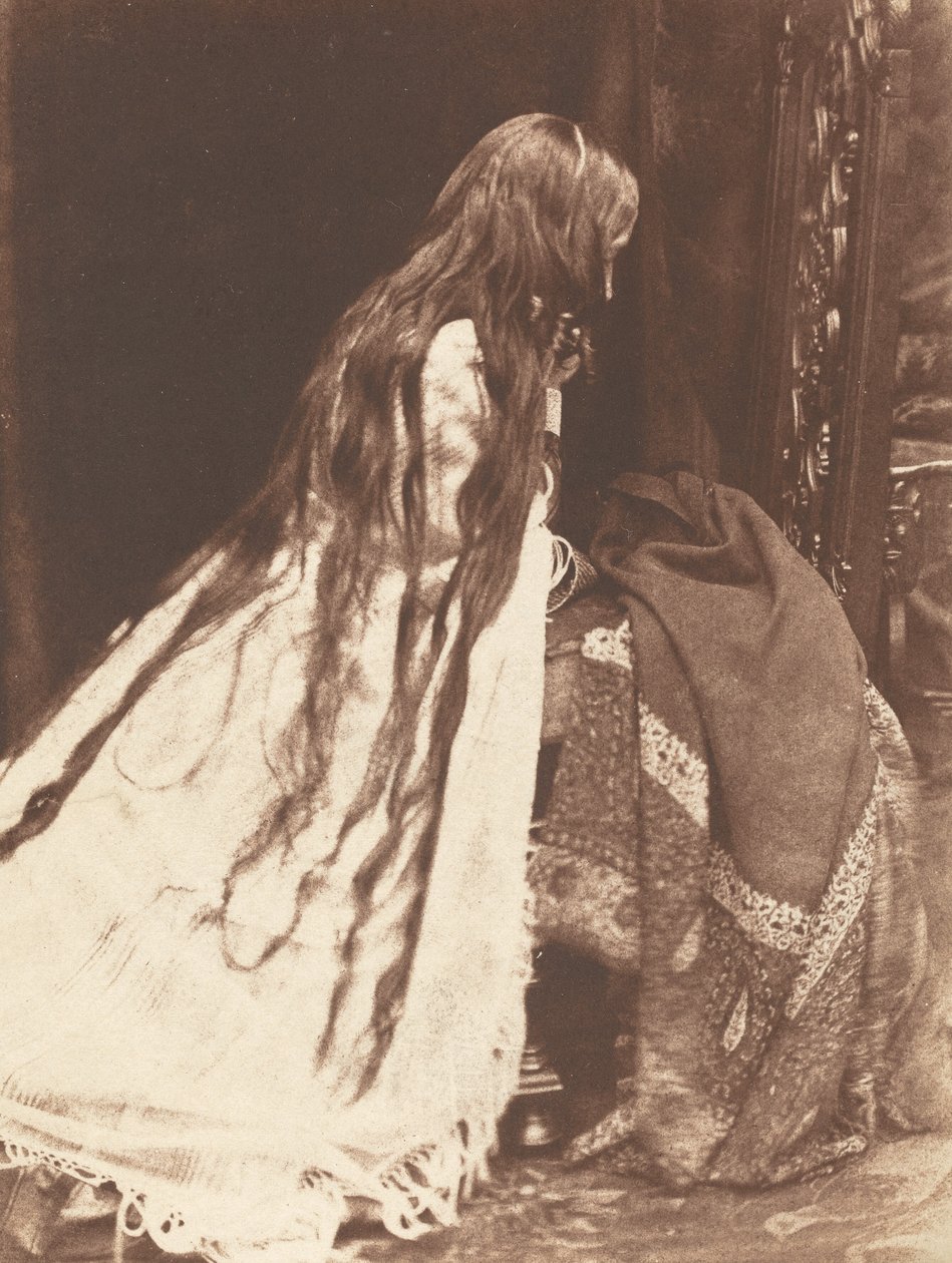 Modlitwa, 1843-1847 (zdjęcie) autorstwa David Octavius Hill