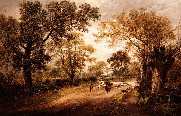 Wypasanie owiec autorstwa David Payne