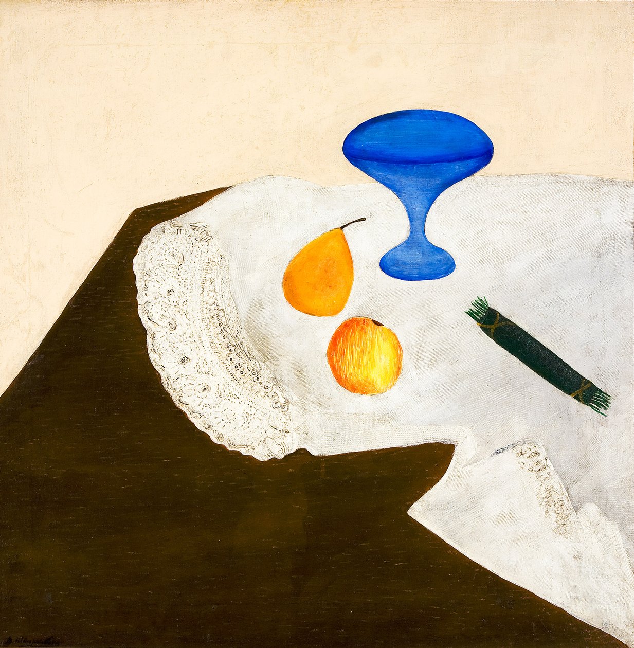 Martwa natura z niebieskim wazonem, 1919. autorstwa David Petrovich Sterenberg