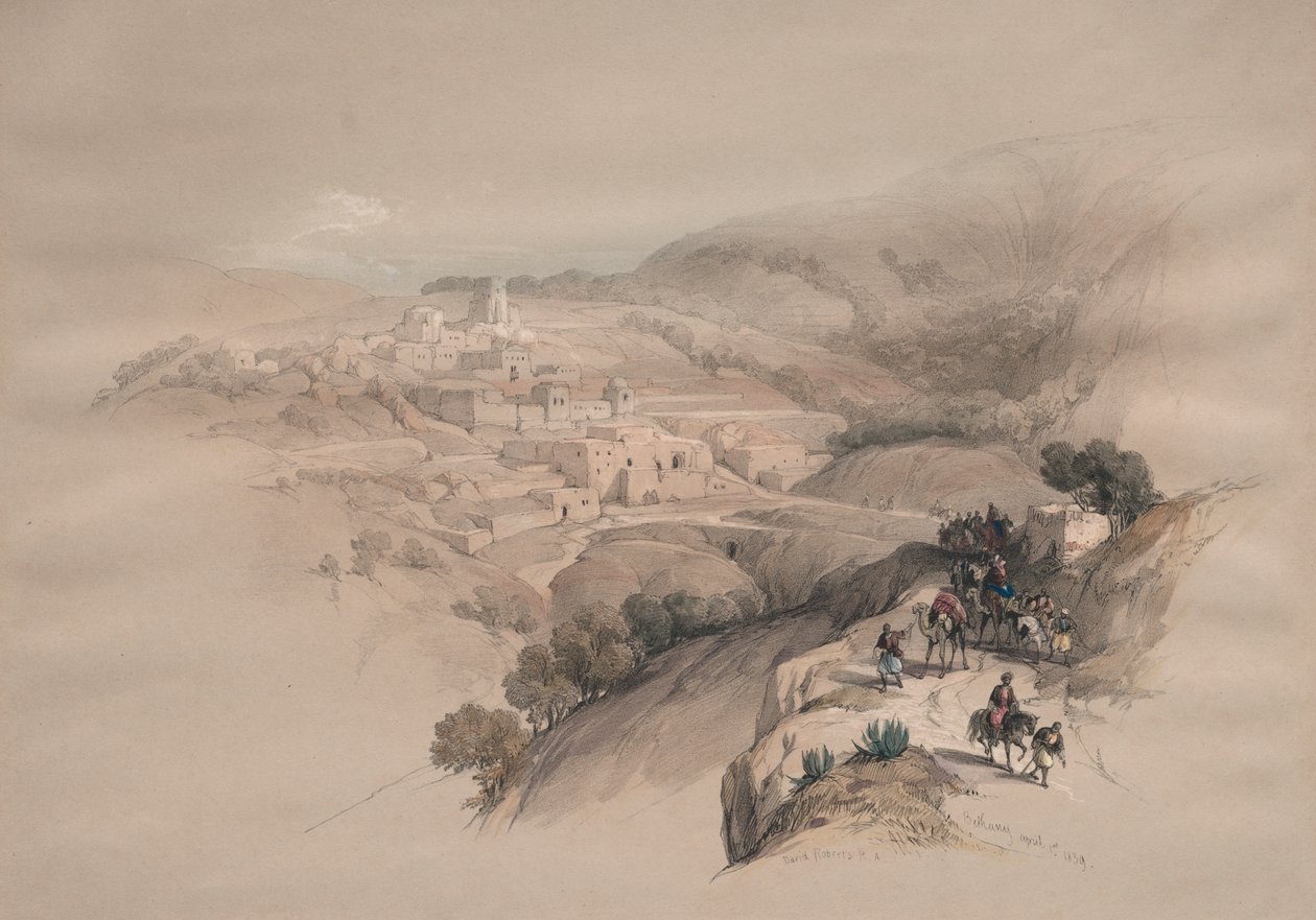 Betanii autorstwa David Roberts