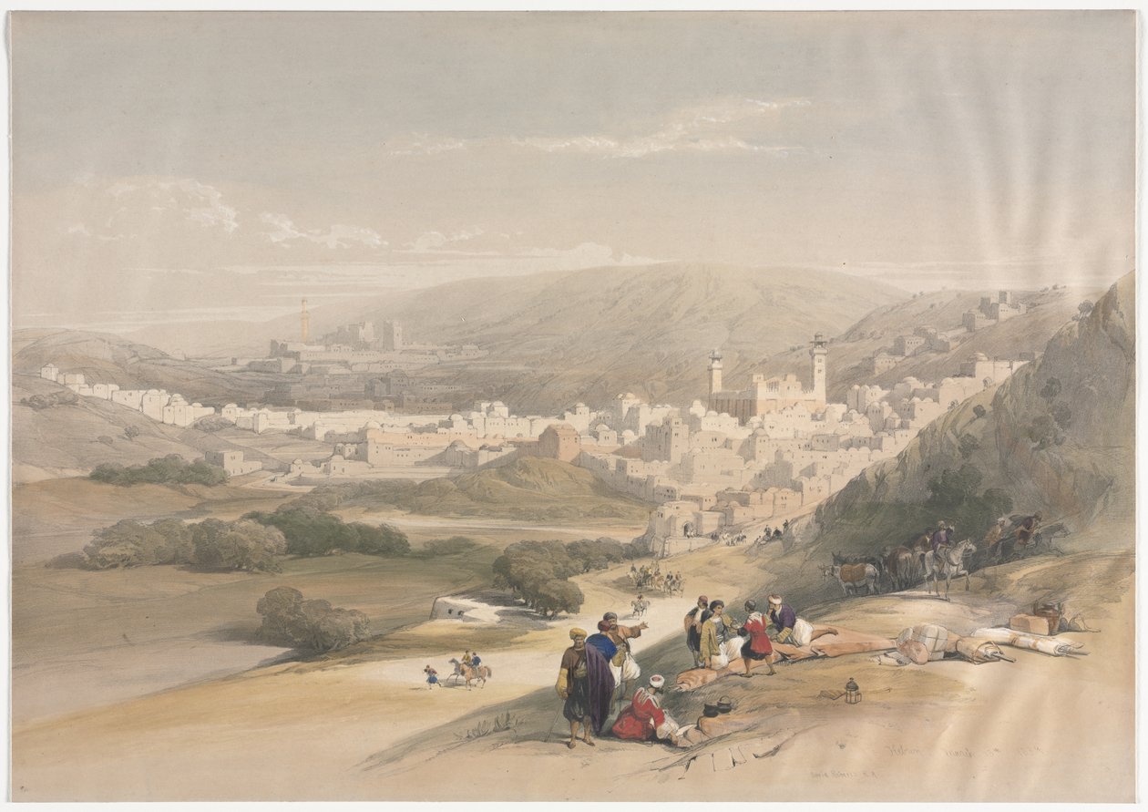 Hebron autorstwa David Roberts