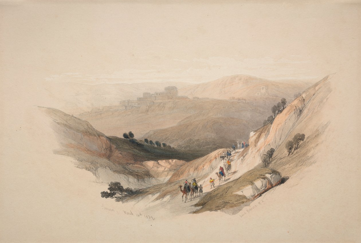 Wszyscy, 1839. autorstwa David Roberts