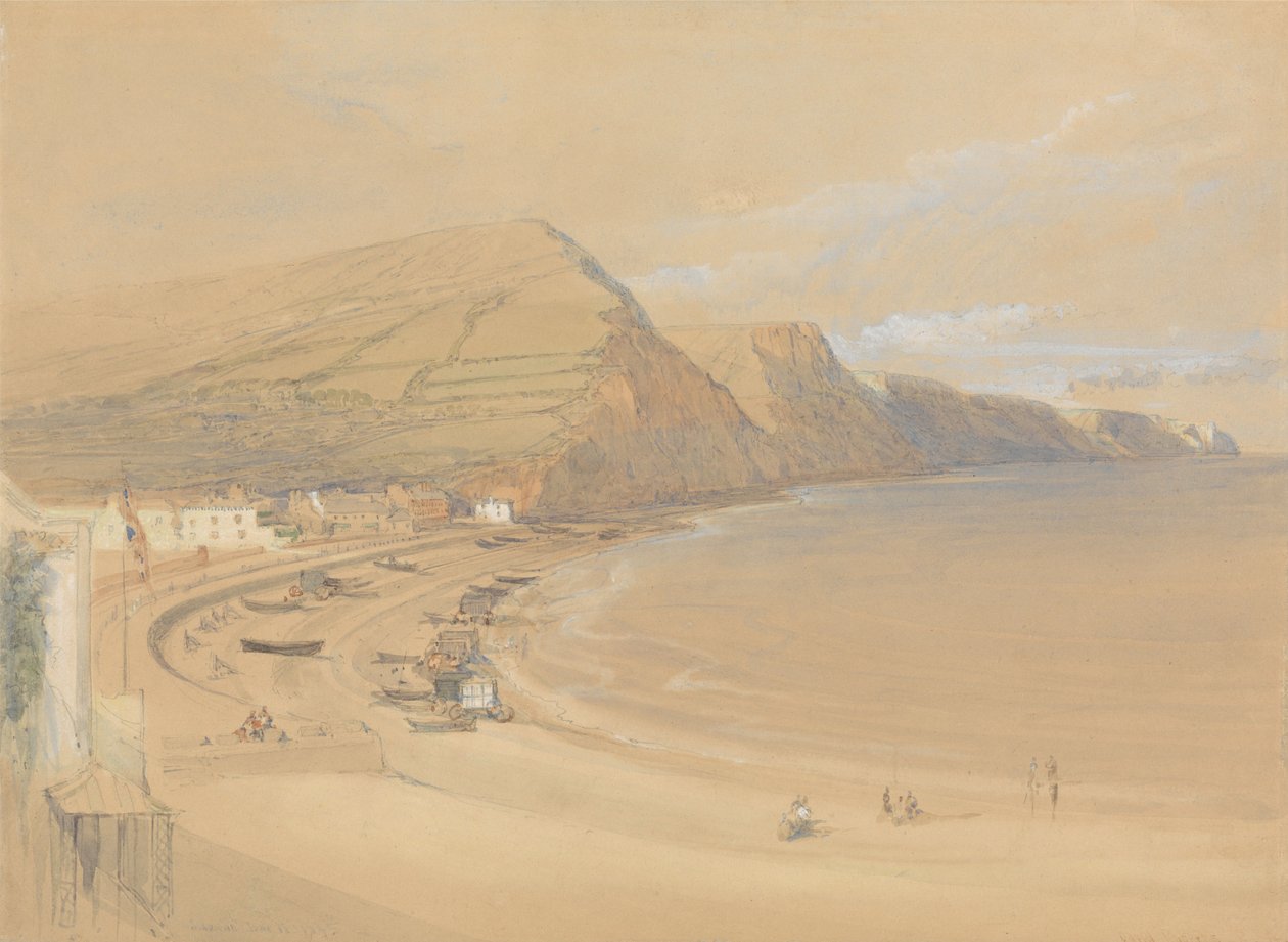 Sidmouth autorstwa David Roberts
