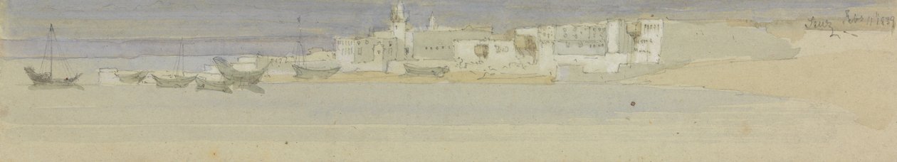 Suez autorstwa David Roberts