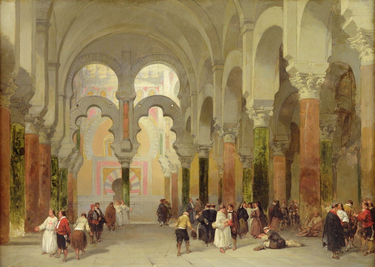 Sanktuarium Koranu, Meczet w Kordobie, 1849 autorstwa David Roberts