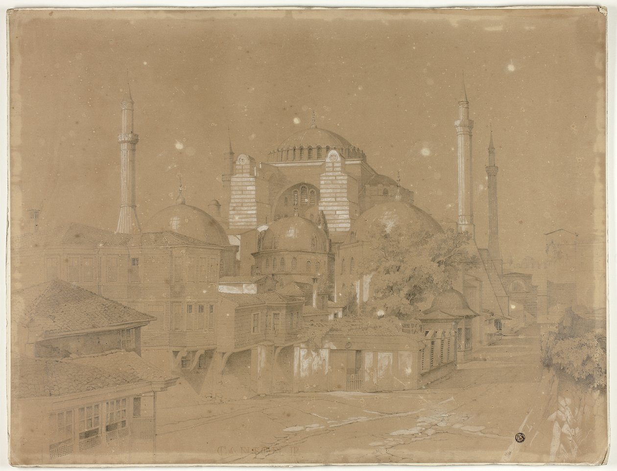 Widok Konstantynopola autorstwa David Roberts