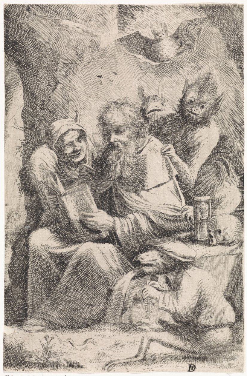 Petycja św. Antoniego autorstwa David Teniers (II)
