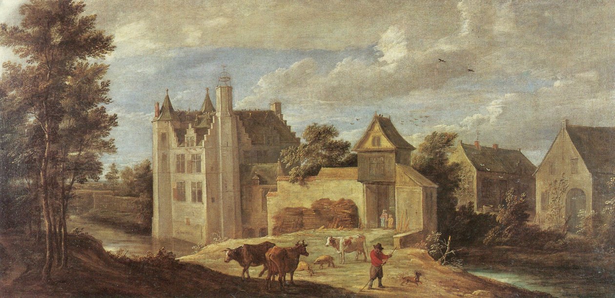 Suchy Toren autorstwa David Teniers the Younger