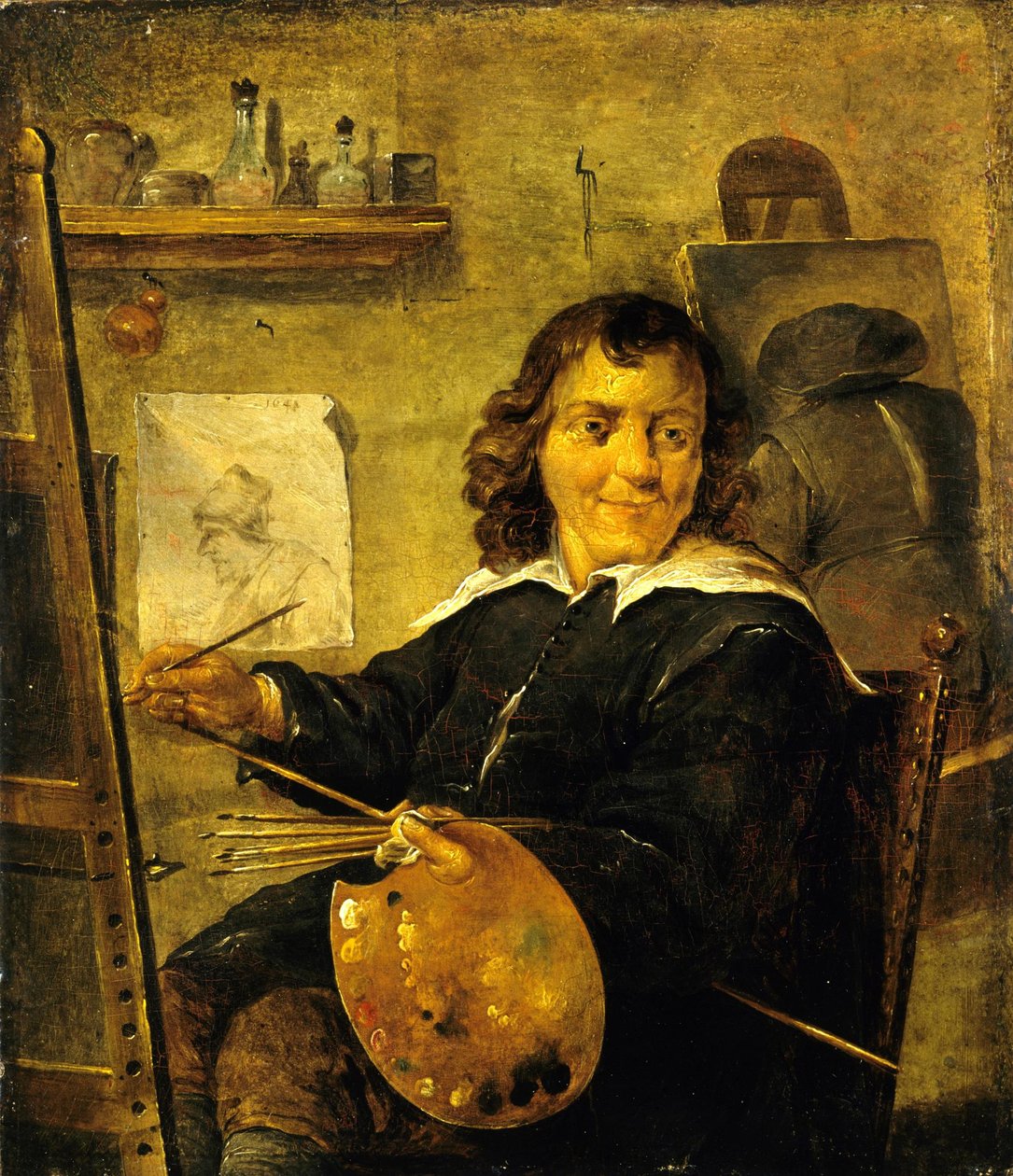 Malarz w swojej pracowni autorstwa David Teniers the Younger