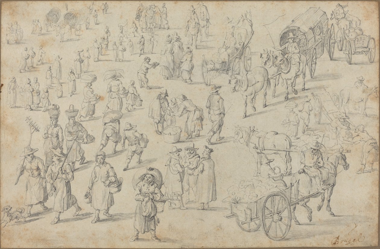 Badania danych rynkowych autorstwa David Teniers the Younger