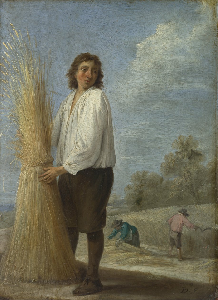 Lato Z cyklu „Cztery pory roku”, ok. godz. 1644 autorstwa David Teniers the Younger