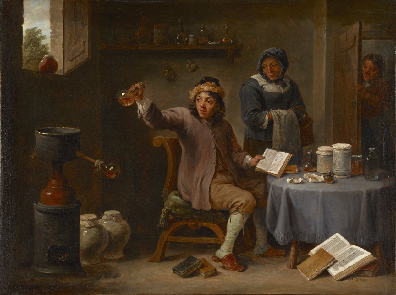 Konsultacje autorstwa David Teniers the Younger