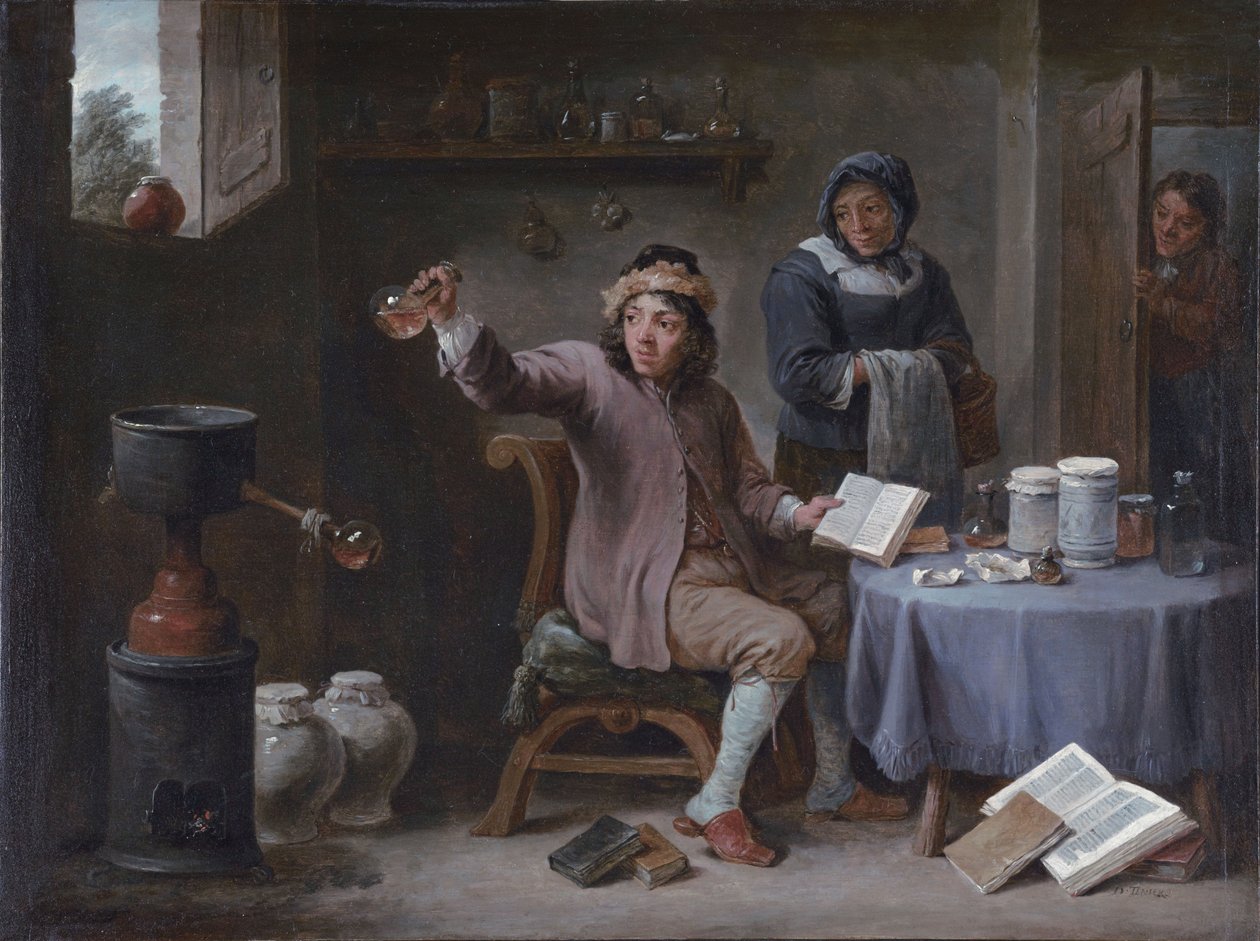 Konsultacje autorstwa David Teniers the Younger