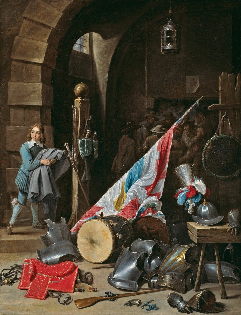 Wartownia autorstwa David Teniers the Younger