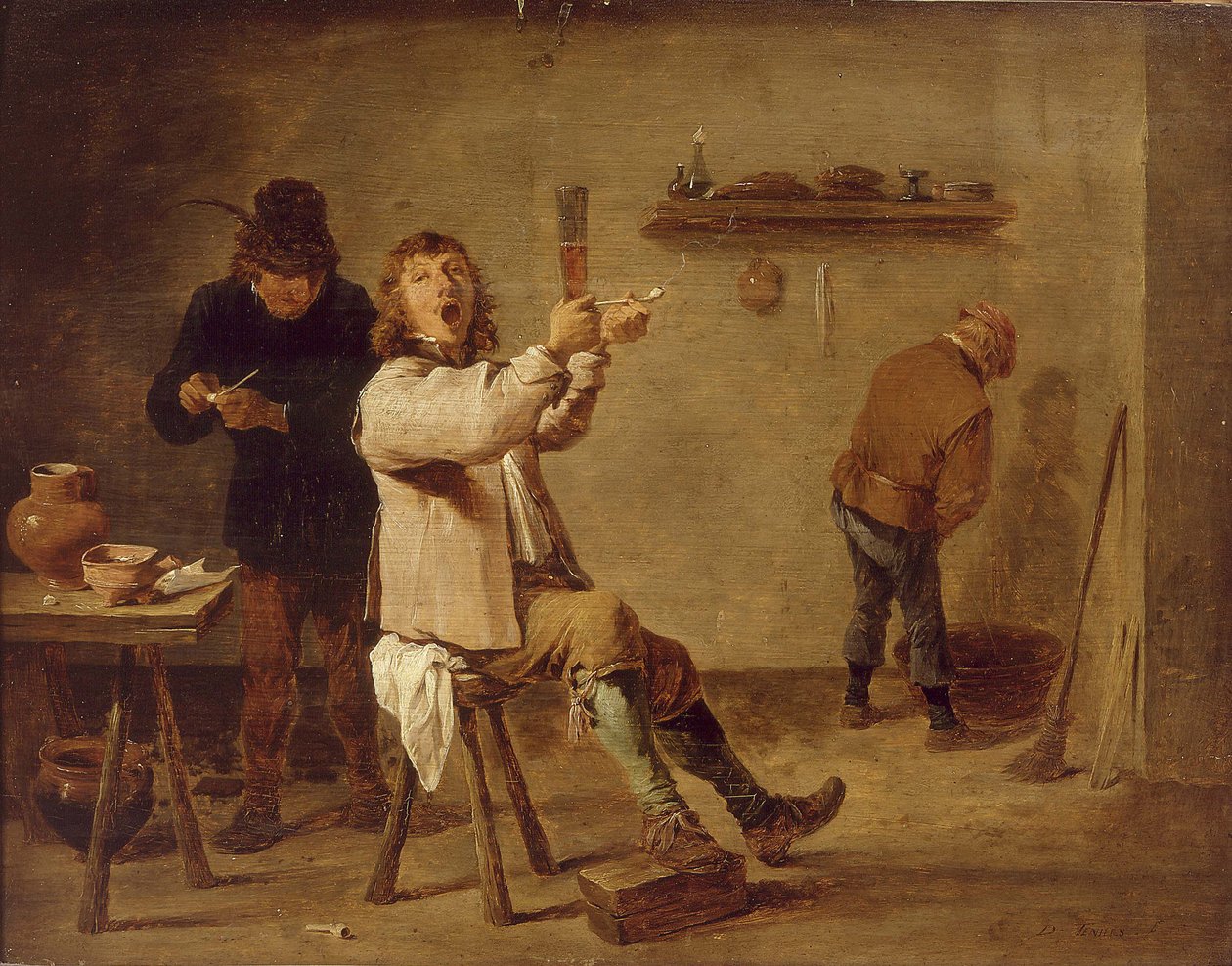 Palacze autorstwa David Teniers the Younger