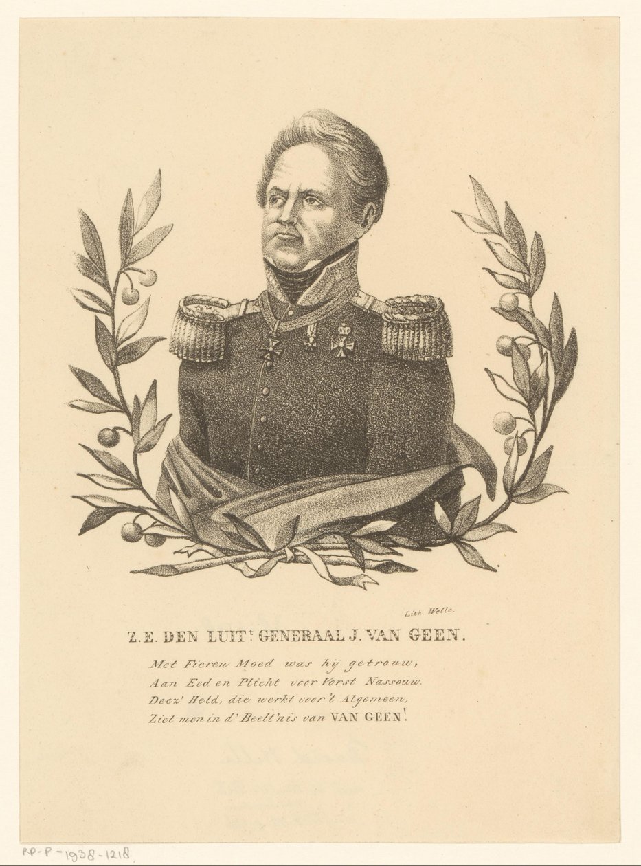 Portret Józefa Jakuba van Geen autorstwa David Welle
