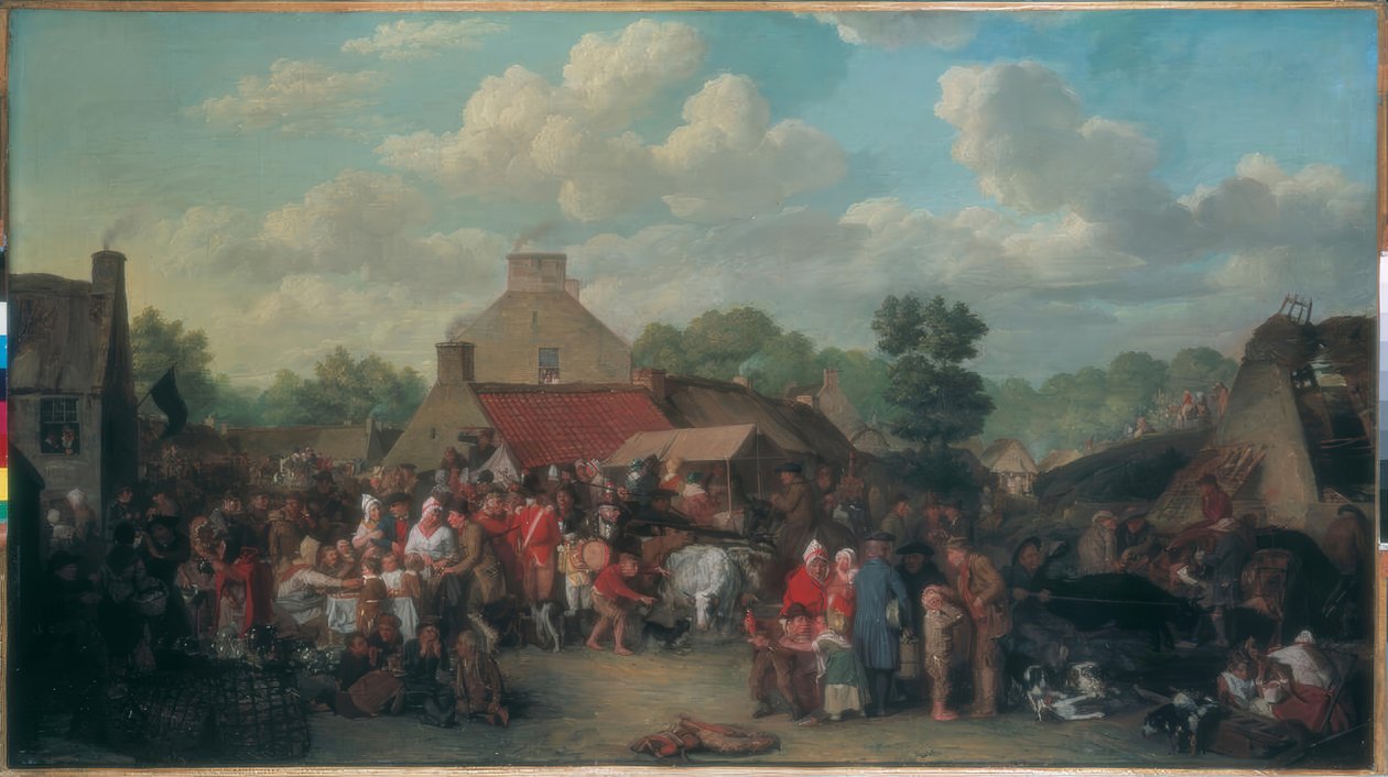 Targi Pitlessie autorstwa David Wilkie