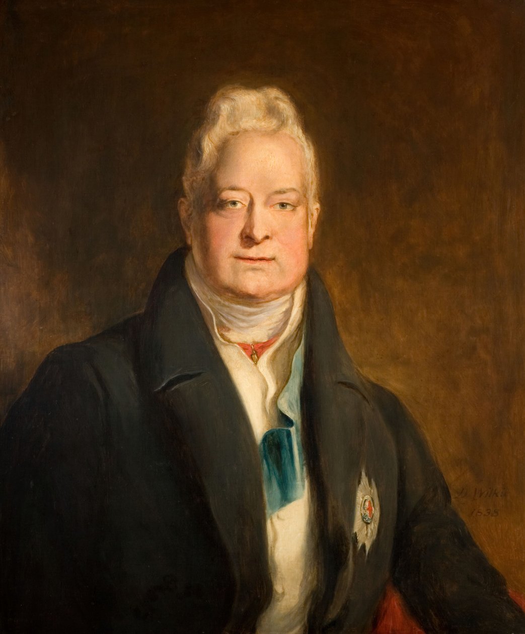 Portret króla Wilhelma IV 1765-1837, 1838. autorstwa David Wilkie