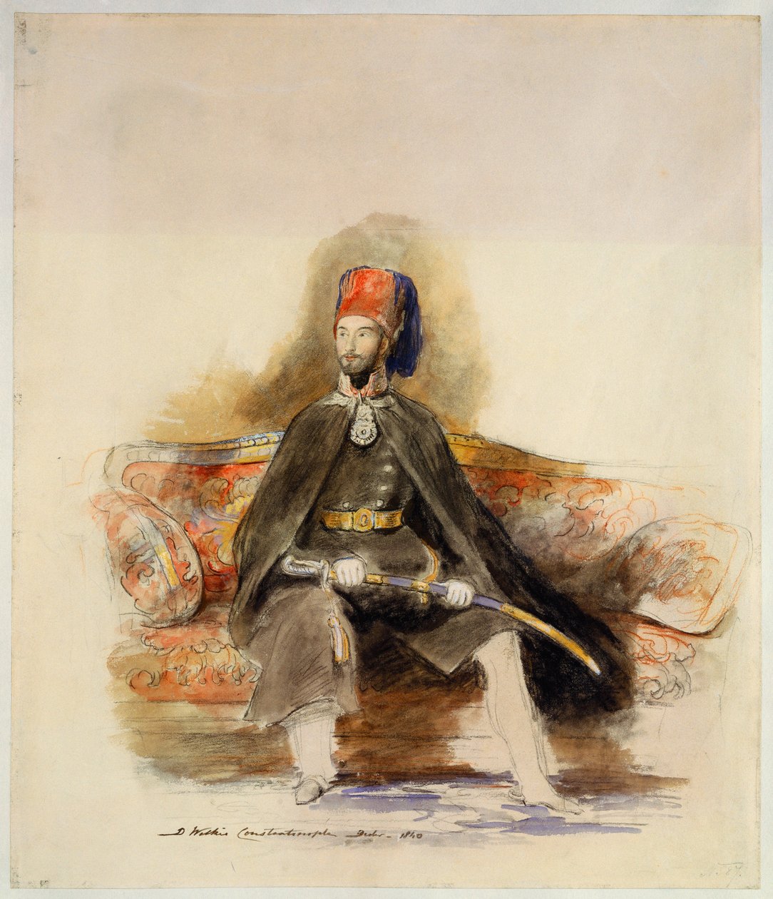 Portret Abdul-Majida, sułtana Turcji, 1840 autorstwa David Wilkie