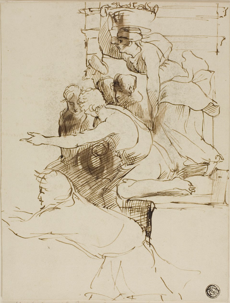 Szkic z Eskurialu autorstwa David Wilkie