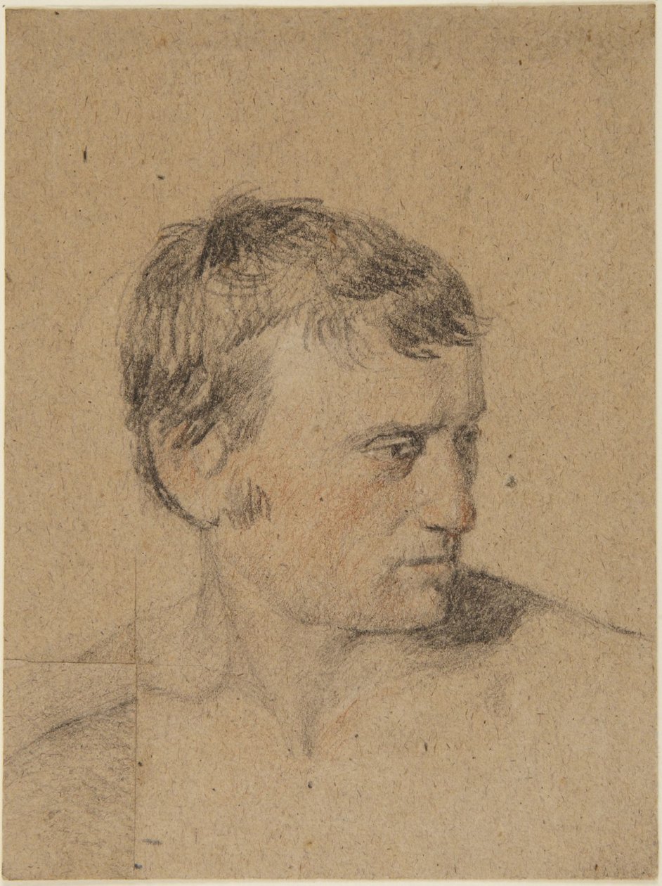 Studium do obrazu Król Alfred w chacie pasterza krów autorstwa David Wilkie