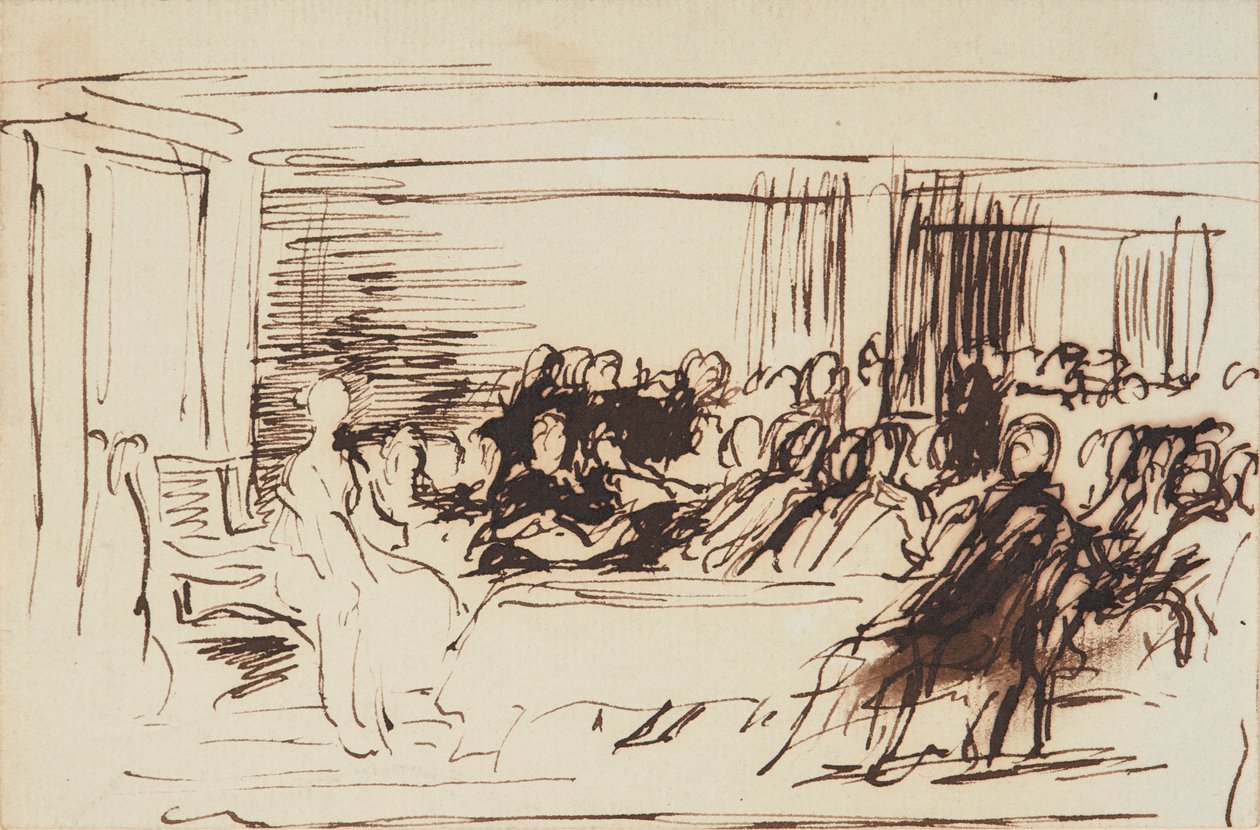 Pierwsza Rada Królowej Wiktorii autorstwa David Wilkie