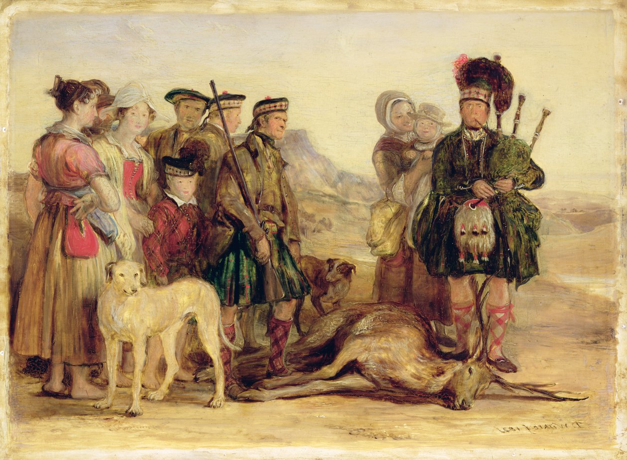 Nieznany obraz autorstwa David Wilkie