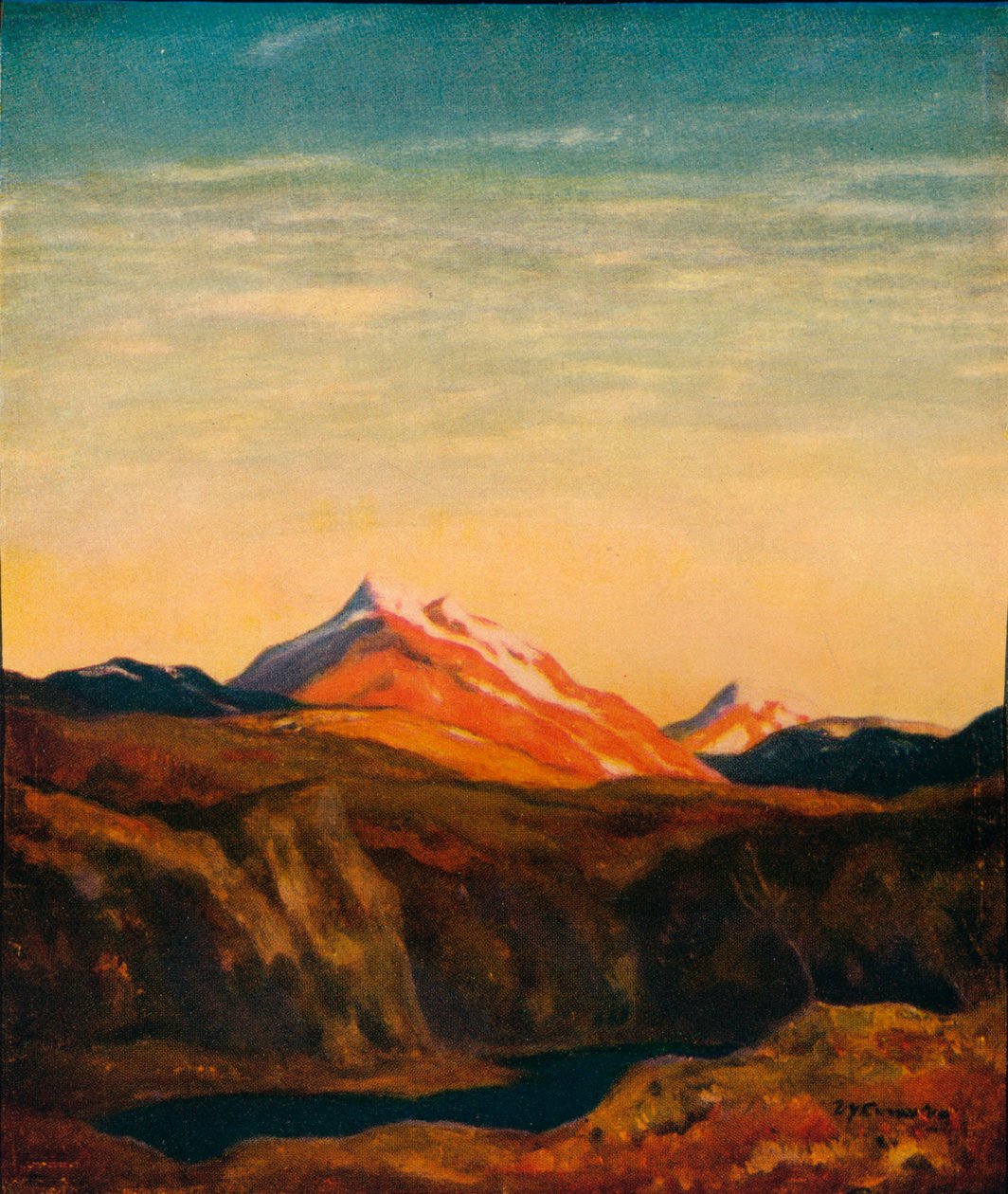 Ben Cruachan, ok. 1922 r. autorstwa David Young Cameron