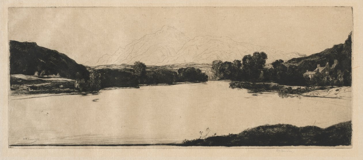 Glen Strae autorstwa David Young Cameron