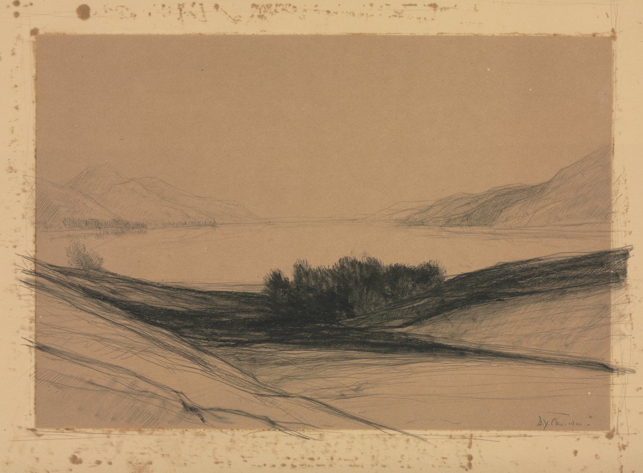 Loch Ness, Szkocja autorstwa David Young Cameron