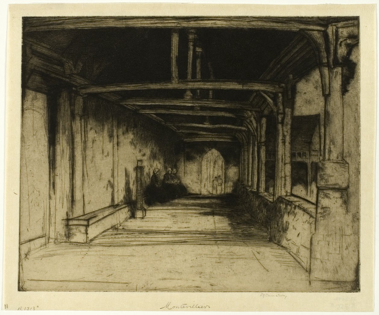 Montivilliers autorstwa David Young Cameron