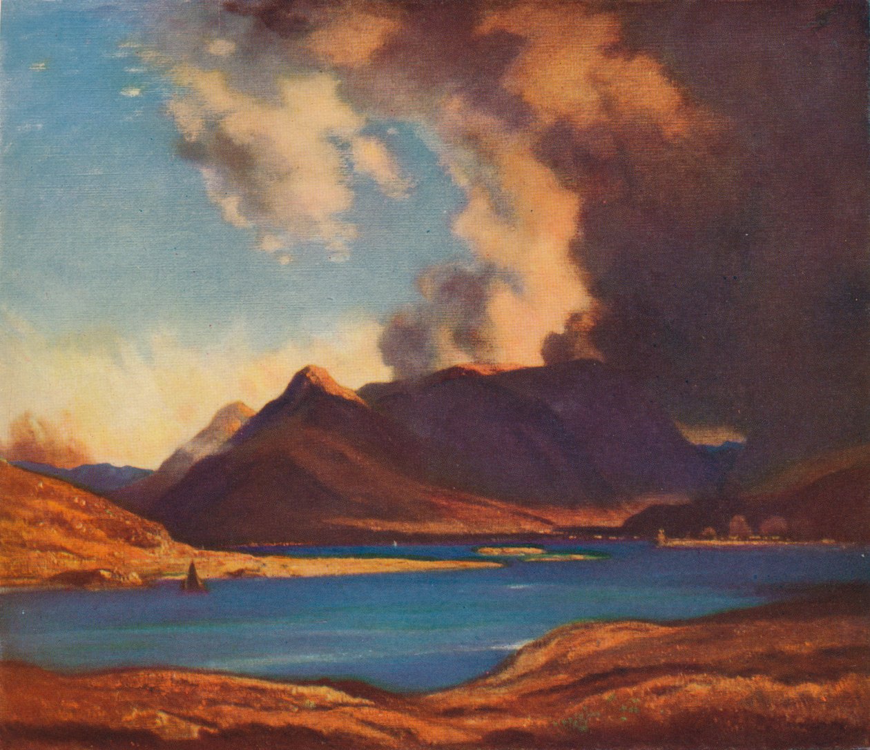 Cienie Glencoe, 1925 autorstwa David Young Cameron