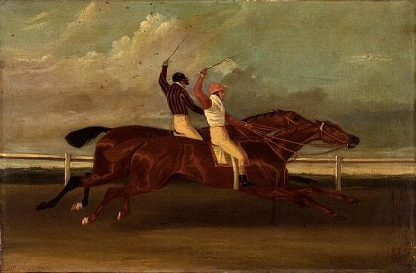 „Actaeon bijący Memnona”, w Great Subscription Purse w Yorku, sierpień 1826 r autorstwa David of York Dalby