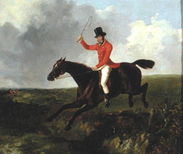 Robert Gilbert, Master of the York Hounds (olej na płótnie) autorstwa David of York Dalby