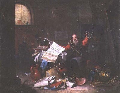Alchemik autorstwa David the Elder Teniers