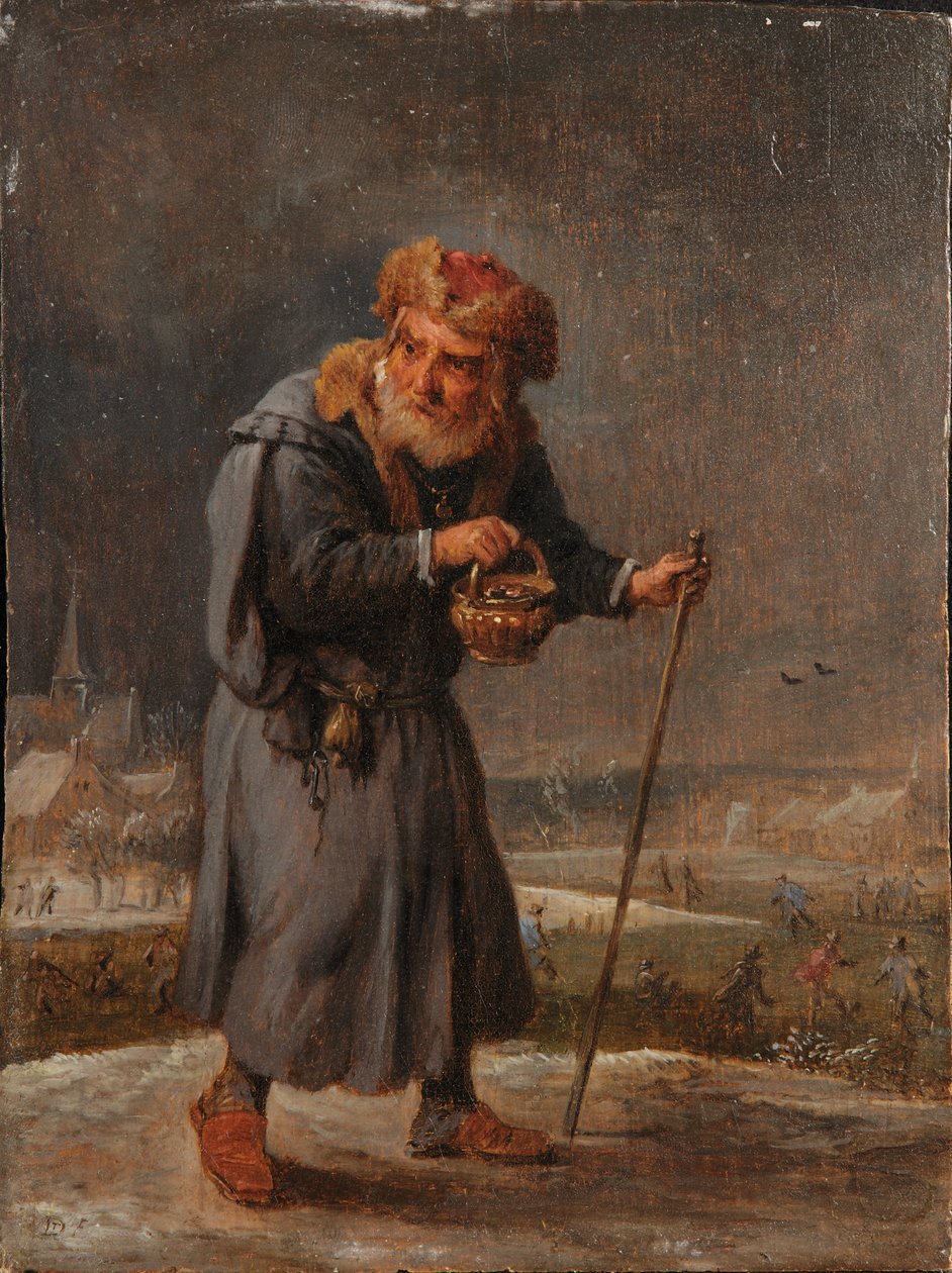 Alegoria czterech pór roku: zima autorstwa David Teniers the Younger