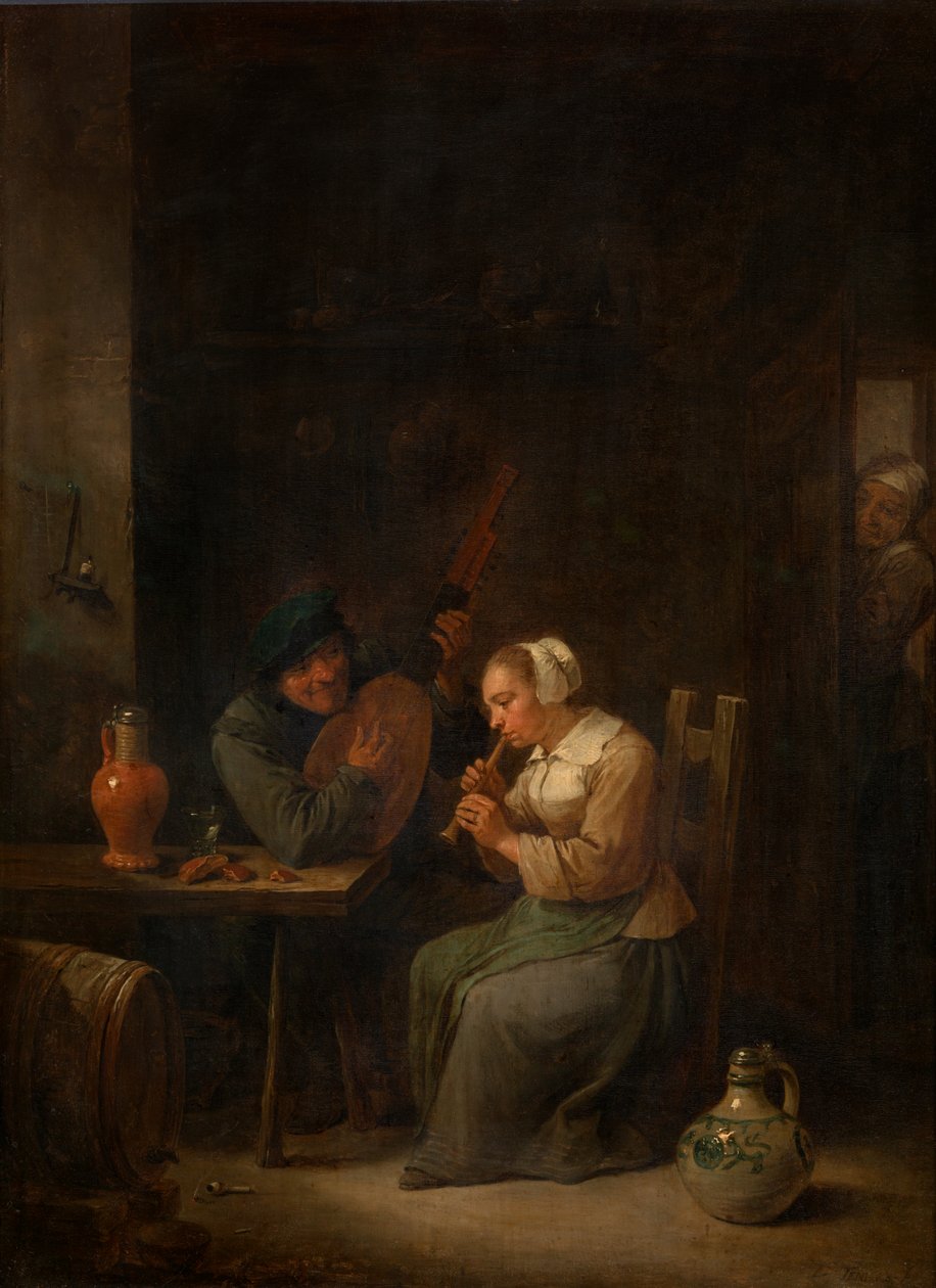 Duet (olej) autorstwa David the Younger Teniers