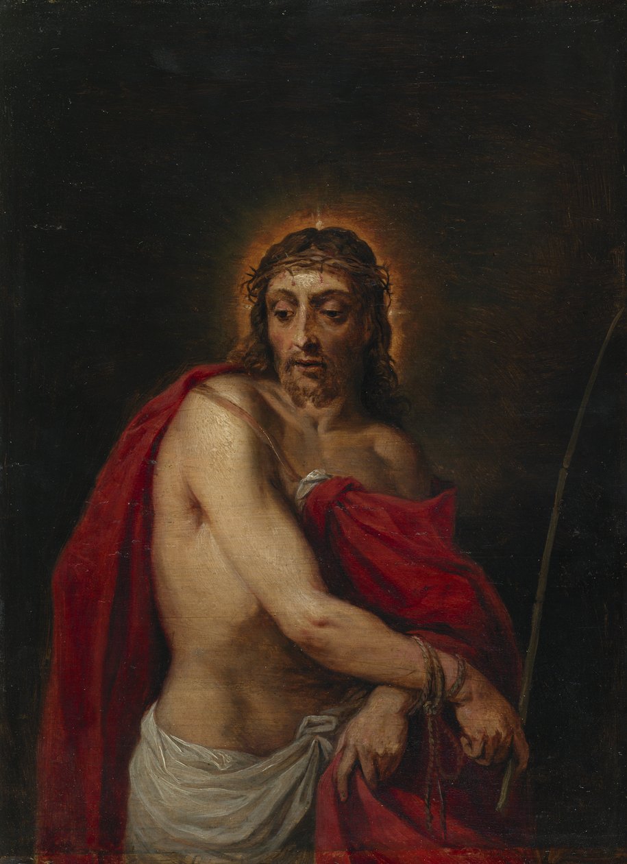 Oto człowiek (według Alessandro Varotari) autorstwa David Teniers the Younger