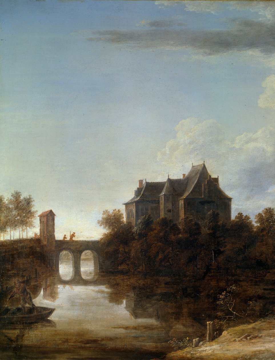 Le chateau de teniers w Perck w Holandii Obraz Davida Teniersa II Młodszego (1610-1690) XVII wiek autorstwa David Teniers the Younger