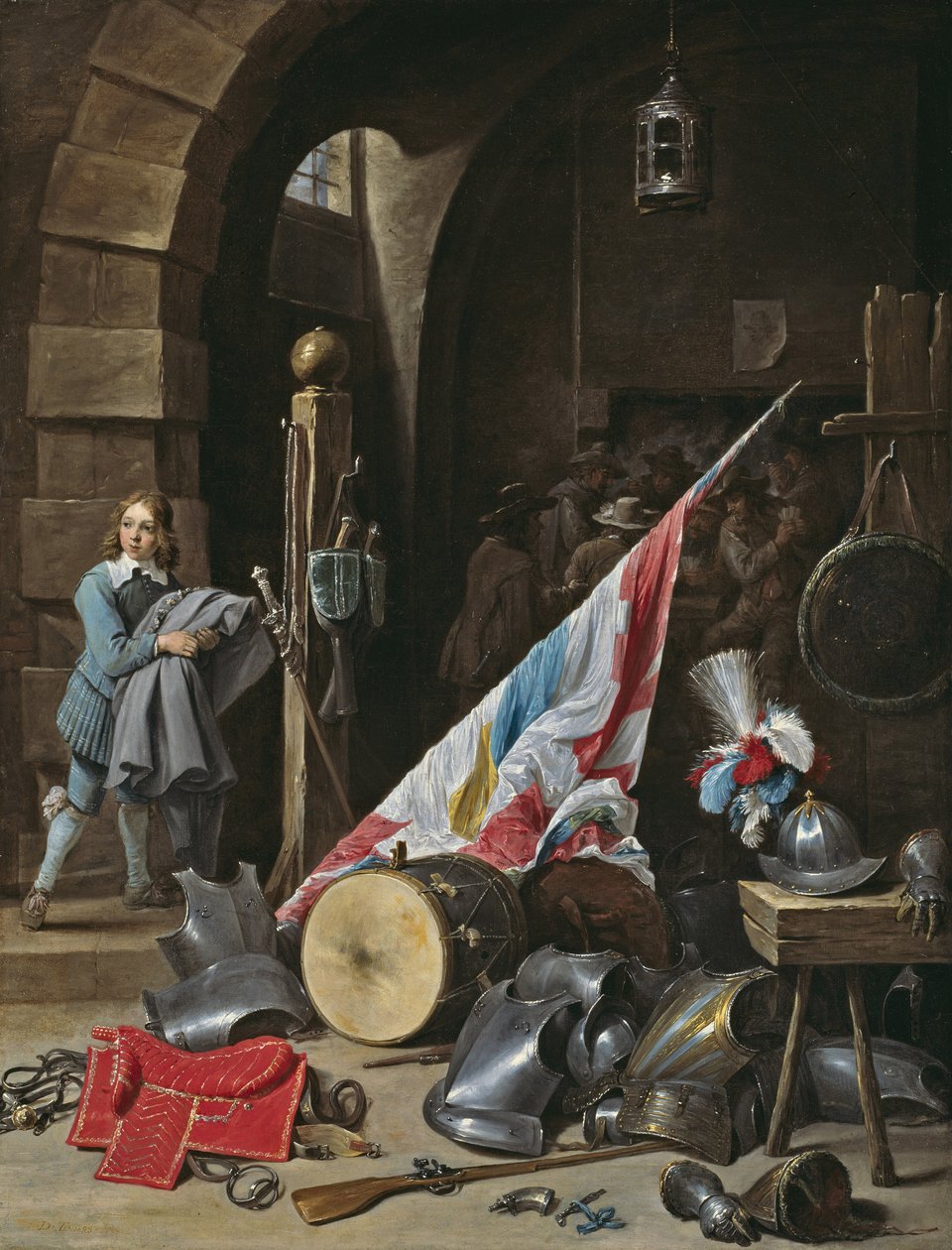 Kordegarda, 1640-50 autorstwa David Teniers the Younger