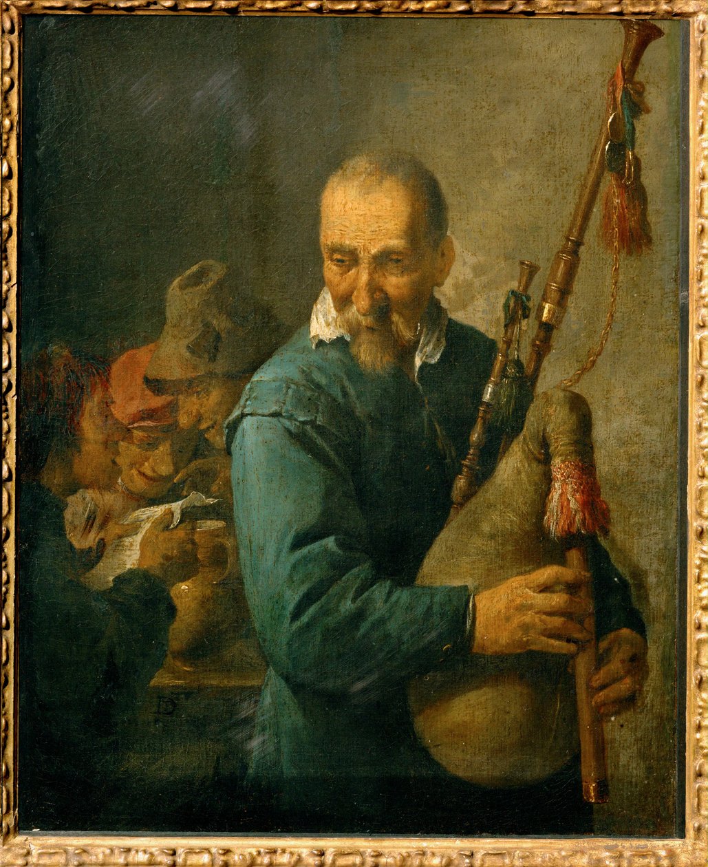 Kobziarz ... autorstwa David the Younger Teniers