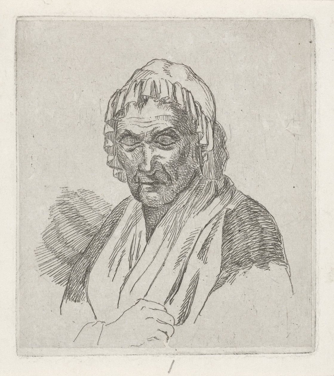 Staruszka autorstwa David van der Kellen