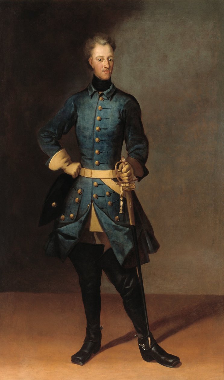 Karol XII (1682-1718), król Szwecji autorstwa David von Krafft