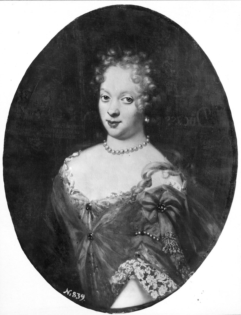 Elisabeth, 1668–1738, księżniczka Meklemburgii-Güstrow autorstwa David von Krafft