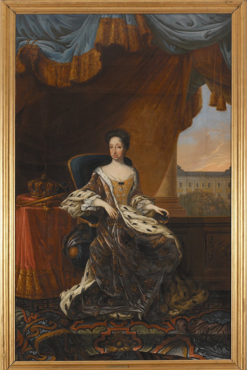Hedwiga Eleonora, 1636-1715, królowa Szwecji autorstwa David von Krafft