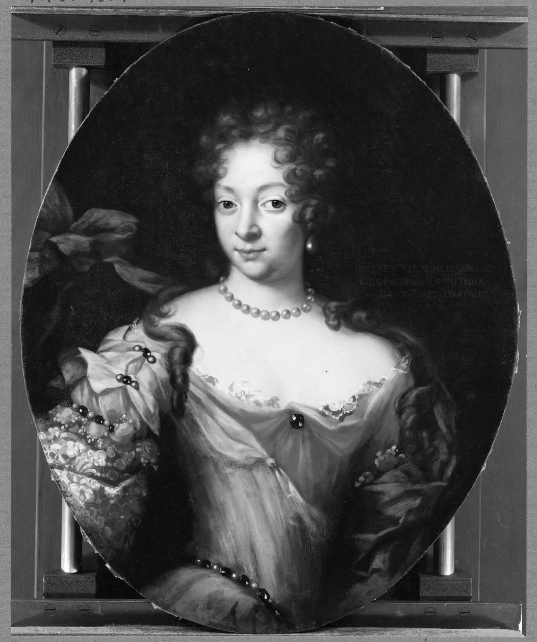 Lovisa, 1667-1722, księżniczka Meklemburgii-Güstrow, królowa Danii autorstwa David von Krafft